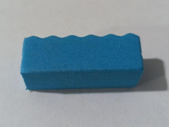 Blue/Green Elastic Sponge
