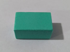 Cyan Super Elastic Sponge